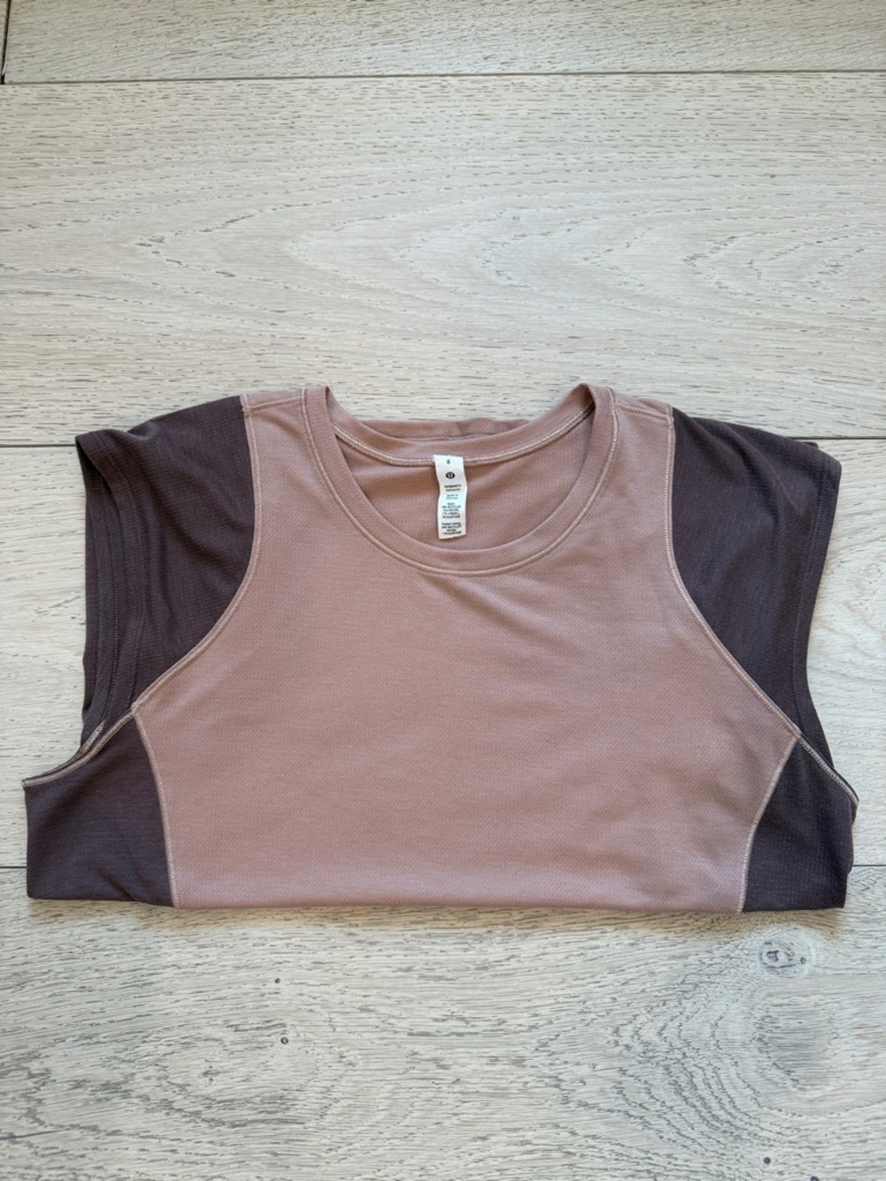 Lululemon Cap Sleeve Hiking Tank in Pink Clay Size 8 - Picture 3 of 11